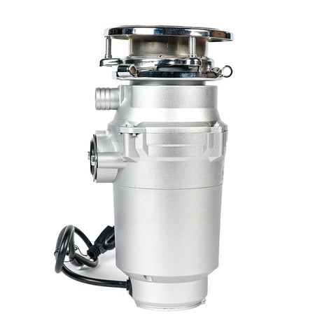 ProSelect One Third Horsepower Waste Garbage Disposal with stainless steel grinding components, compact under sink design