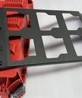 Packout Mounting Plate for Milwaukee System, Built Tough Heavy Duty Metal Base, wall installation with pre-drilled holes