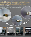 Rivet Nut Tool Kit Workhorse 750 Pieces Stainless Steel Rivet Nuts And Installation Tool Set for industrial applications