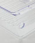 Close-up of Replacement Meat Pan For Refrigerator 240342805 Fits Electrolux And More Tough As Nails Meat Tray corner detail