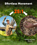 Effortless movement with Beast Mode Wood Chipper Shredder for Yard Cleanup with 1800W Motor and 1.77 Inch Cut, natural mulch creation.