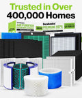HEPA Filter Set For Air Purifier Replacement 2 Year Supply Of Airmega AP-1512HH Compatible Filters With Activated Carbon PreFilters