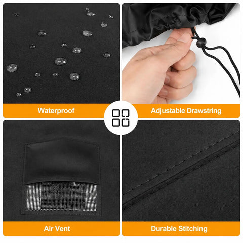 HeavyDuty Outdoor Air Conditioner Unit Cover With Slick Waterproof Oxford Fabric AllSeason Gear To Keep Your Ac Rig Crisp And Fully Shielded From Cold Snaps Year Round With Smart Easy Install Design