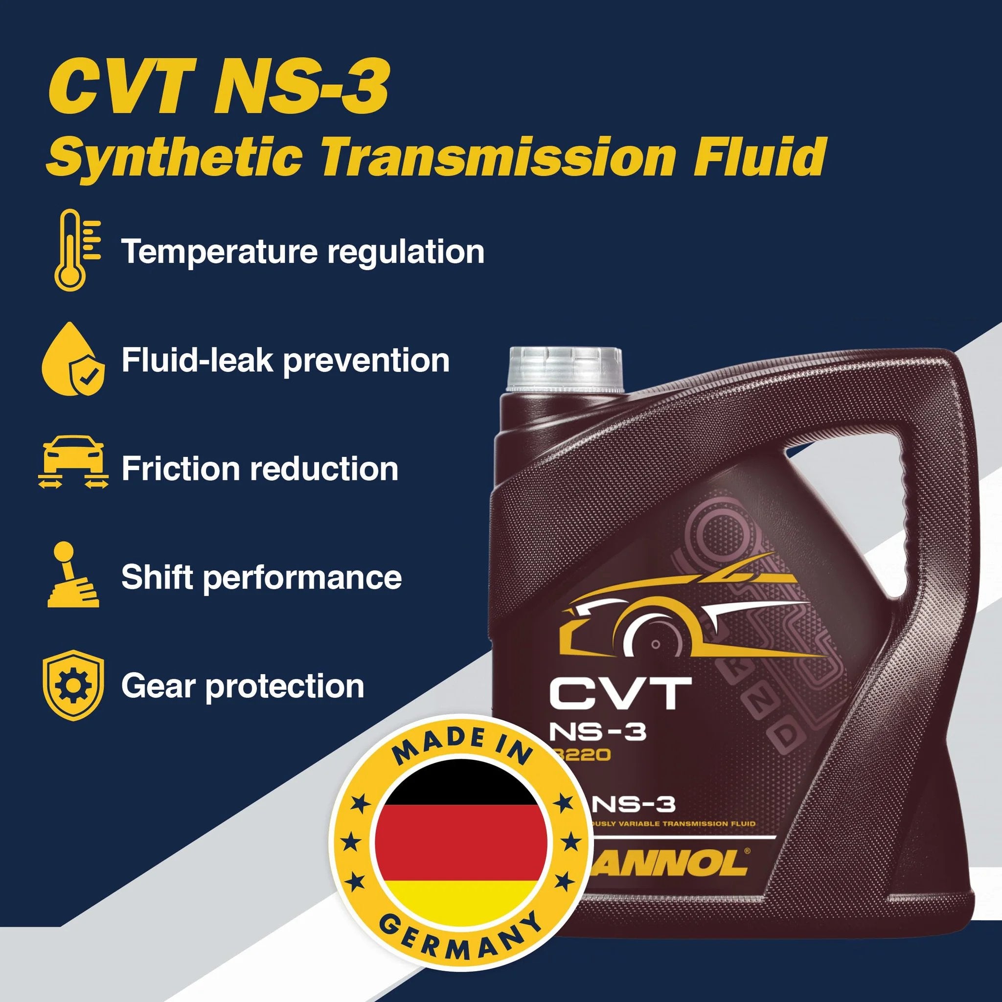 NS3 CVT Transmission Fluid for Nissan & Mitsubishi ✓