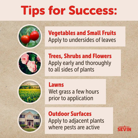 Tips for Success guide for Ready To Use Insect Killer One Gallon For Gardens And Vegetables, Kills Seven Hundred Plus Pests On Contact