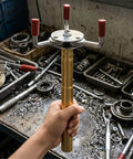 Skip The Ladder Drama With This Sturdy Aluminum Alloy Smoke Detector Remover Tool, featuring claw grip for easy sensor disassembly.