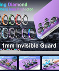 Galaxy S26 Ultra Camera Lens Protector 9H Hardened Glass With Ultra Thin Design And Aluminum Ring Metal Lens Cover