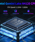 Intel Gemini Lake N4120 CPU specifications including 8GB RAM, 128GB ROM for Rock Solid Rugged Tablet Running Windows 11 With IP67 Waterproof Body Packing A Bright 10 Inch Screen.