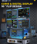 Beefy 30V 5A DC Power Supply With 150W Output And 4 Digit IPS Display Ultra Low Ripple Under 20mV CC And CV Modes PC QC And DC