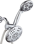 High Pressure 6 Inch Rain Shower Head With 6 Settings For A Spa Worthy Ultimate Shower Experience Premium Quality Easy Install