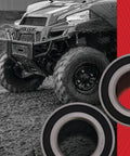 Premium Wheel Bearing Replacement Kit For Polaris Sportsman 800 Efi Atv 1996 To 2018 on muddy terrain with sealed bearings.
