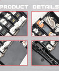 Close-up view of Top Grade Battery Distribution Fuse Block For Chevy Malibu 2014 To 2016 showing fuses and connectors.