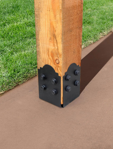 Outdoor Accents Black Hex Head Washer 24 Count for Exterior Use Quik Guard Coated 1.469 Inch Diameter Works With Decorative Hardware And Structural Wood Screws Structural Load Rated