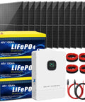 Complete 10 Kw Whole House Off Grid Solar Kit With 15 36 Kwh LifePo4 Battery And 4920 Watt Panels includes solar inverter and battery.