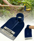 Grub Hoe Head 1.6 Lb Heavy Duty Garden Tool With Four And A Half Inch Blade Width And One And Three Quarter Inch Hole For Tough Soil Landscaping Or Yard Work Steel Construction No Handle Included For Beastly Durable Versatile Yard And Farm Tasks.