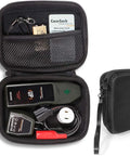 Compact Carry Case For ET300 Circuit Breaker Finder And Southwire Adapter Kit with mesh pocket and test tools shown inside.