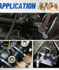 Application of Garage Ready Heavy-Duty Zinc Coated Brake Line Tubing Kit with 25 Ft of 3/16 Inch and 1/4 Inch Lines and Sixty Fittings