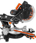 15 Amp 12 Inch Dual Bevel Sliding Compound Miter Saw With Laser And Carbide Blade Built For Pros And Weekend DIYers