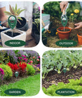 Two Pack Soil Moisture Meter For Gardens And Lawns, Easy To Read Plant Water Monitor in various plant settings