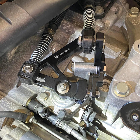 Upgrade Your Daily Driver With This Adjustable Short Shifter Arm For 6 Speed Manual Transmissions Ditches Slushy Throws CNC machined aluminum black finish