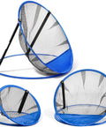 Set Of 3 Golf Chipping Nets With 12 Inch, 18 Inch, And 24 Inch Pop Up Targets For Indoor Outdoor Practice In The Backyard, Easy Setup