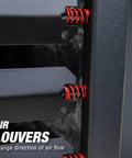 Air louvers on a Ceiling Mounted Forced Air Unit Heater With 50000 Btu Dual Fuel Propane Natural Gas for garages.