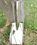 Stainless Steel Garden Trowel Hand Shovel For Planting, Transplanting, And Weeding, Small Garden Spade Tool outdoors