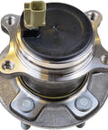 Top view of Wheel Hub Bearing Assembly BR930933 for Ford 2012 to 2018 plug and play aftermarket replacement kit with connector visible.