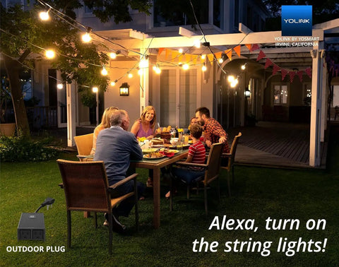 Outdoor Smart Plug With Ultra Long Range One Quarter Mile, Works With Alexa, Google Assistant, And IFTTT, lighting control