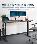 Premium Electric Height Adjustable Standing Desk 72 X 30 Inches with reclaimed wood desktop and sturdy steel base in modern office setup.