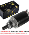 Outboard Starter Replacement For Johnson 25HP 1981 1993 Models 25E 25EL 25TE 25TEL Marine Engine 12V with packaging