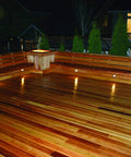 Deck made with Dekmate Deck Bench Bracket Sand Finish For 2x4 And 2x6 Posts And Joists Made From Durable Structural Resin
