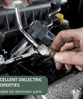 Applying 8oz Silicone Dielectric Grease For Electrical Connectors And O Rings Waterproof For Marine Automotive And Universal Use