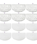 8 Pack Microfiber Steam Mop Pads For PowerFresh Steam Mops Washable And Reusable Pads Compatible With 1940 1440 1544 1806 2075