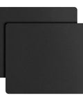 Two Boss Level Ultra Smooth Mouse Pads With Non Slip Rubber Base For Office And Home, shown in black color, 2 Pack