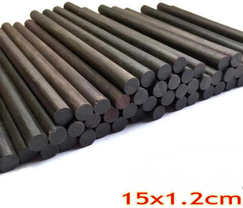 10 Pack 15 Cm Long 1.2 Cm Diameter Purple Sandalwood Dowel Pins For Woodworking And Pen Making, Built For DIYers, Pro Grade Quality