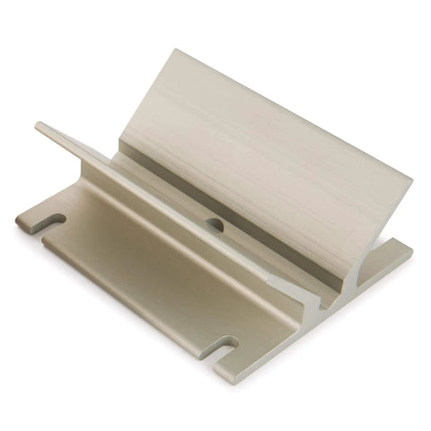 Top Notch Drill Press Table V Block Accessory Offers Sweet Support For Round Stock And Dowels, 4x3 inch aluminum support.