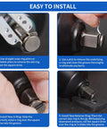 Installation guide for Heavy Duty Impact Retaining Ring Clip And O Ring Kit With Anvil Installation Tool For 1/2 And 3/8 Inch Impact Wrenches.