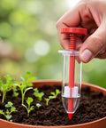 Using Six Pack Mini Seed Spreaders With Dibber Handheld Seed Planter Tools For Precise Garden Planting In Pots And Raised Beds Ideal For Small Seeds
