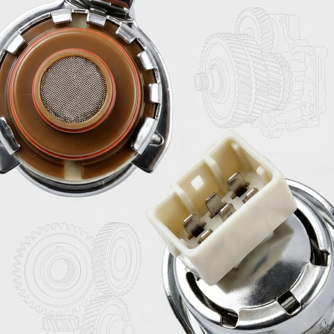 Transmission Torque Converter Clutch Solenoid Replacement for Chrysler Pacifica Town and Country Grand Caravan Avenger Journey CV Ram ProMaster 1500 2500 Direct Fit Plug and Play Premium Quality Fits 2007 2021 Models, close-up