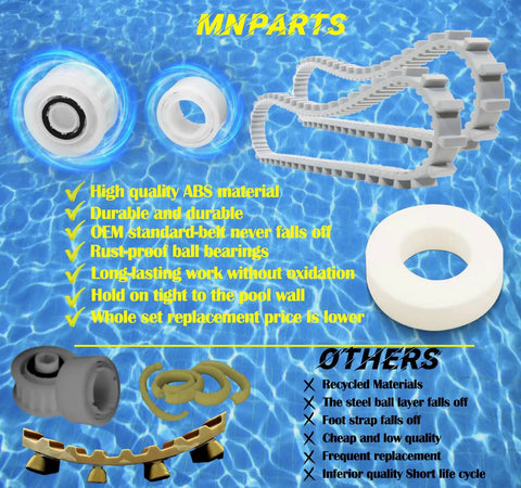 DIY Friendly Replacement Parts Kit For Dolphin Maytronics Nautilus Pool Robots M400 M500 DX3 DX4 DX5 DX5S DX6 parts