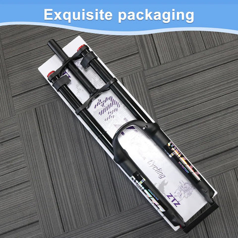 Exquisite packaging of Air Suspension Fork For Mountain Bikes With 180 Mm Travel And Rebound Adjust, 9x100 Mm QR
