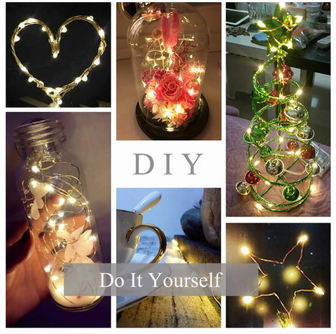 Crafts with Two Pack 220 LED Firefly String Lights Dope Indoor Outdoor Vibe With 8 Modes