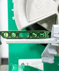 Magnetic Torpedo Level For Electricians With Conduit Bending Offset Aid on metal pipe, showing four easy read vials and magnets.