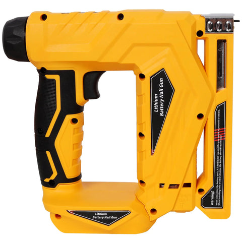 Heavy Duty Knockout Cordless Brad Nailer And Staple Gun 2 In 1 Battery Powered 18 Ga Nail Driver With Depth Control And Safety Lock Pro Shop Workhorse For Zero Cord Hassle Woodworking Projects