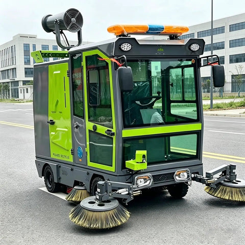 Industrial Ride On Floor Sweeper Machine For Commercial Warehouses. Heavy Duty Walk Behind And Ride On Vacuum Cleaner For Concrete Dust Control. Improve Productivity With This Robust Industrial Cleaning Equipment Designed For Large Spaces And Demanding