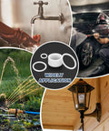 Rock Solid Durable PTFE Flat Washers 60 Pack M25 Heavy Duty sealing gaskets in various applications including plumbing and car wash.