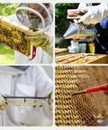 Beekeeping Starter Kit For Beginners With XXL Full Body Protective Suit, 35-Piece Tools Set, Smoker, Frame Holder, Hive Tools