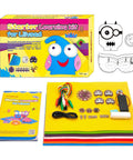 LilyPad Sewable Electronics Starter Kit for Arduino Learning with components and colorful packaging displayed.