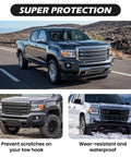 Super protection of Tow Hook Covers For Chevy Colorado And GMC Canyon, Red Front Bumper Hitch Cover in drive scenarios